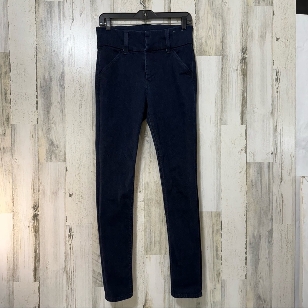 Express Women's High Rise Jeans - Dark Blue